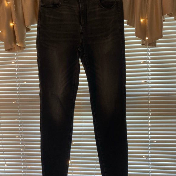 American Eagle Outfitters Jeans Size 10 LONG HI-Rise Jeggings - Picture 2 of 7
